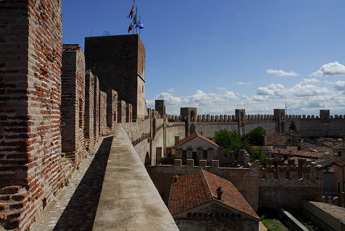 Camminamento di ronda aperto a Cittadella nella notte bianca