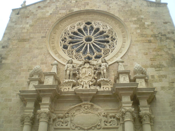 Otranto, la facciata della Cattedrale