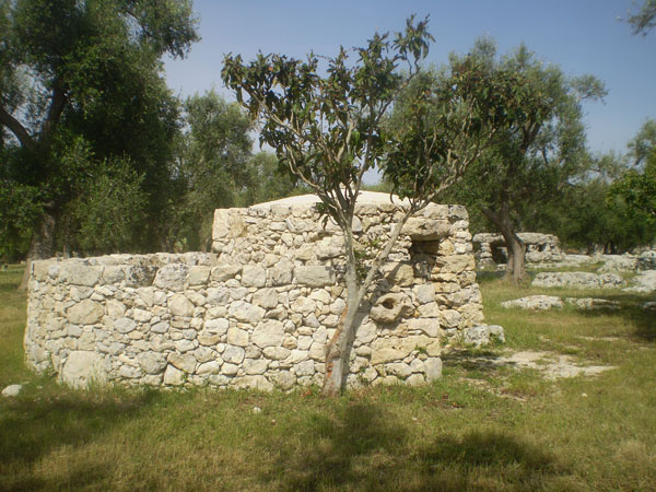 Una tipica "pajara" della campagna salentina