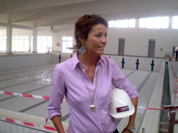 La presidente di Aquapolis Paola Carron