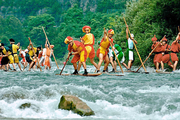 Palio delle Zattere a Valstagna