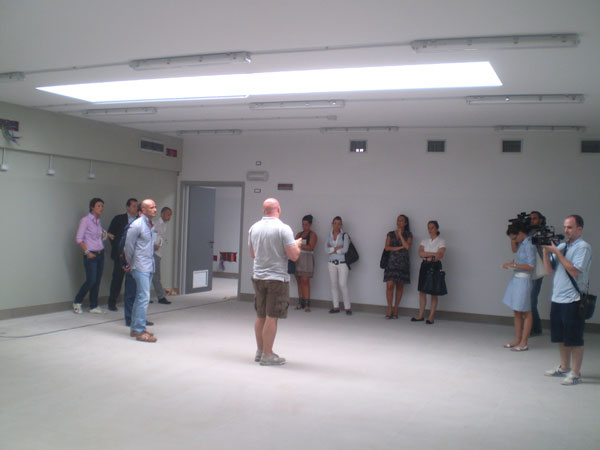 Il locale spogliatoi