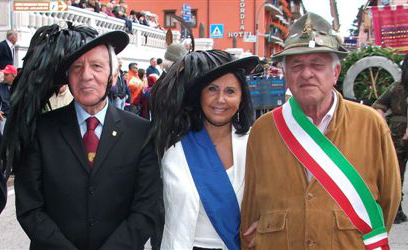 L'assessora bersagliera