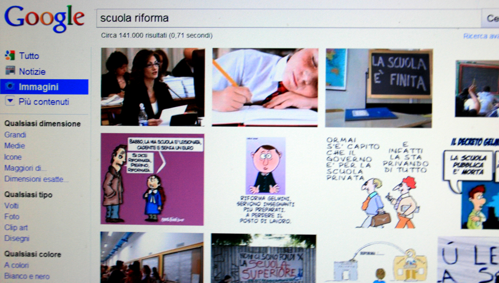 Digitare vicino a “scuola”: sponsor, mance...