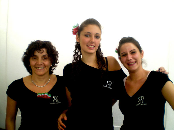 Carmen, Lisa e Jessica (Caffe' Cadorna)