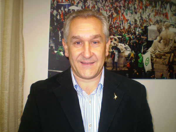 Il segretario della sezione di Rosà Paolo Bordignon