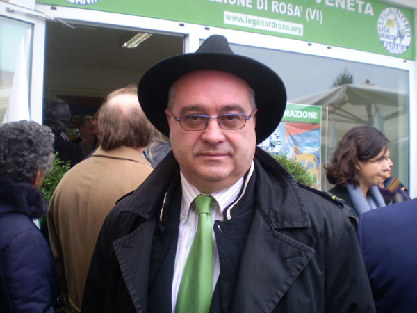 Il segretario della circoscrizione di Bassano Maurizio Caron
