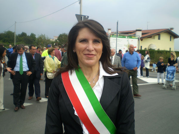 Il sindaco di Romano Rossella Olivo