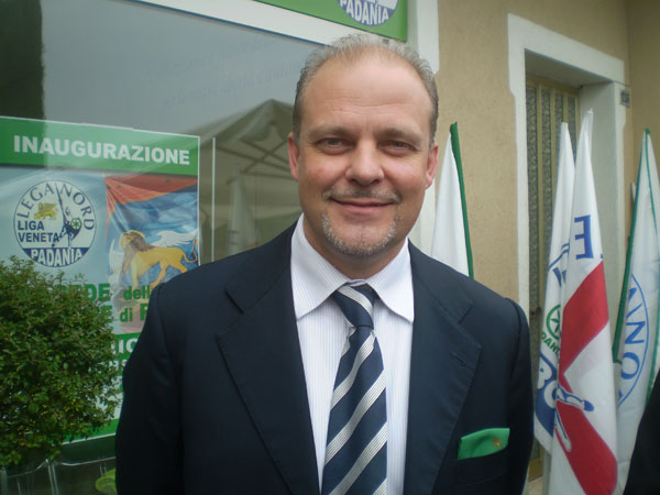 Il sindaco di Cartigliano Germano Racchella