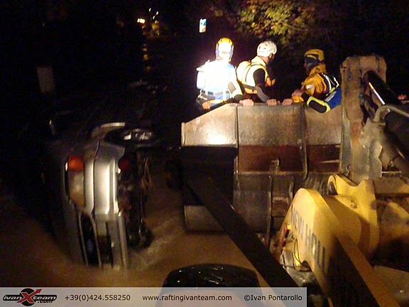 Cronaca di soccorso dall'inferno d'acqua di Cresole
