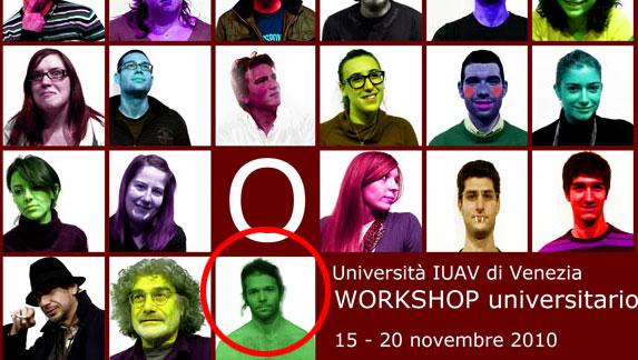 Ma che ci fa Chiurato tra gli studenti del Workshop?