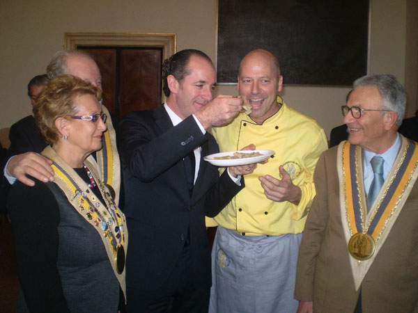 Con la Confraternita del Bacalà alla Vicentina
