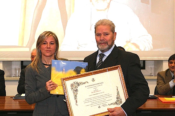 Il “grazie” di Rosà a Giulio Olivo