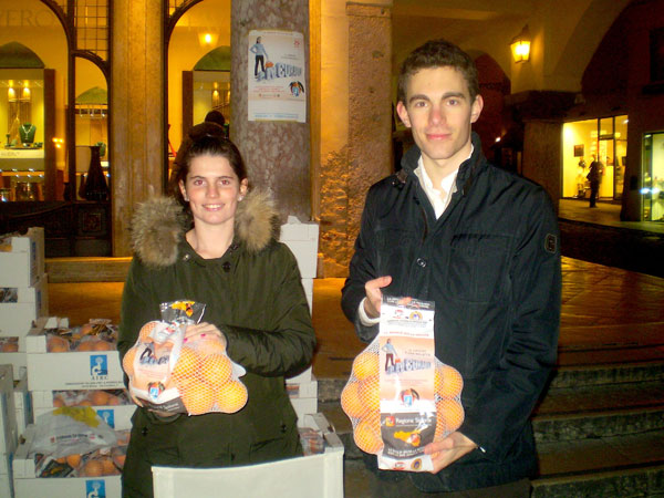 Anche a Bassano le arance contro il cancro
