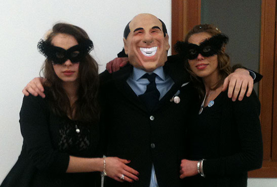 E al Carnevale di Bassano c'è anche Silvio