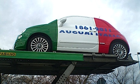 L'Unità d'Italia? E' una Cinquecento