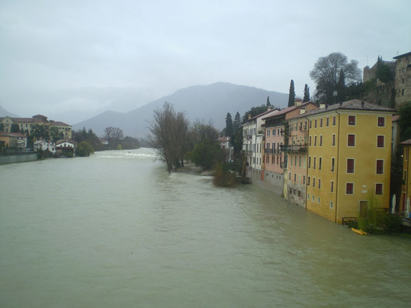 Maltempo: “Stato di allarme” per la zona Basso Brenta - Bacchiglione