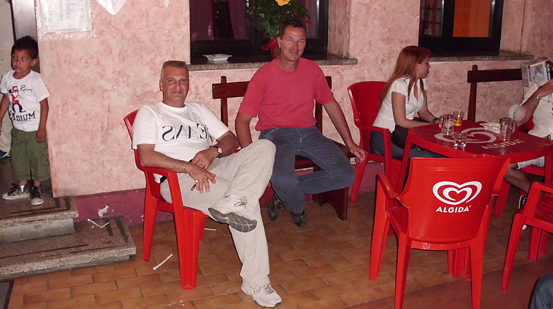 Roberto Baciata e Luciano Bellò