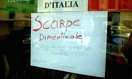 Il Paese delle scarpe dimenticate