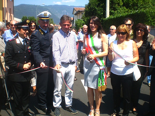 Romano: inaugurata la nuova fognatura