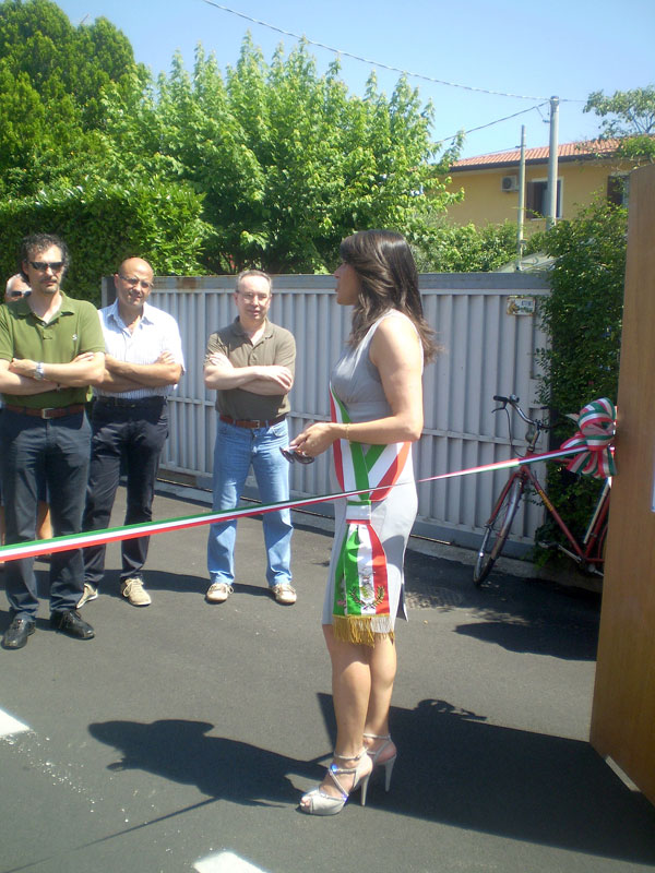 Romano: inaugurata la nuova fognatura