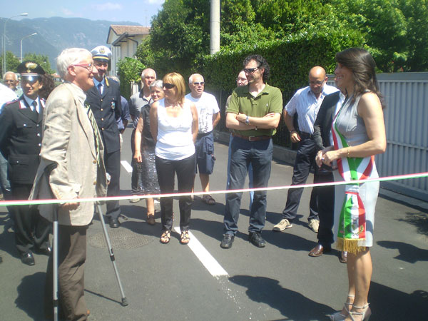 Romano: inaugurata la nuova fognatura