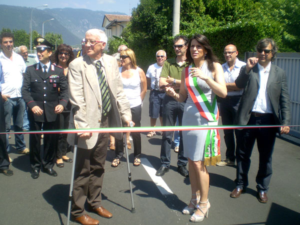 Romano: inaugurata la nuova fognatura