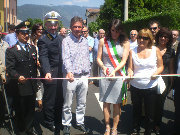 Romano: inaugurata la nuova fognatura