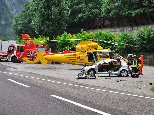 Incidente sulla Valsugana: gravissimo sacerdote padovano