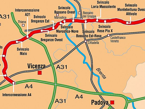 Pedemontana: trovato l'accordo per lo svincolo di Riese-San Zenone