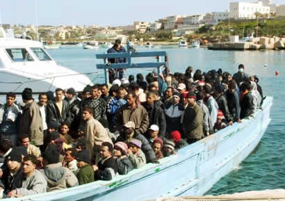 Lampedusa: a Cassola “spuntano” otto profughi