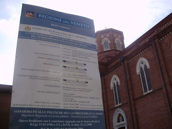 Mozione urgente per il Tempio Ossario