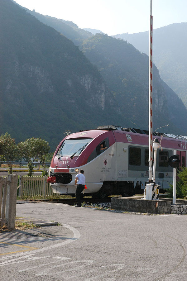 Passaggio a livello aperto