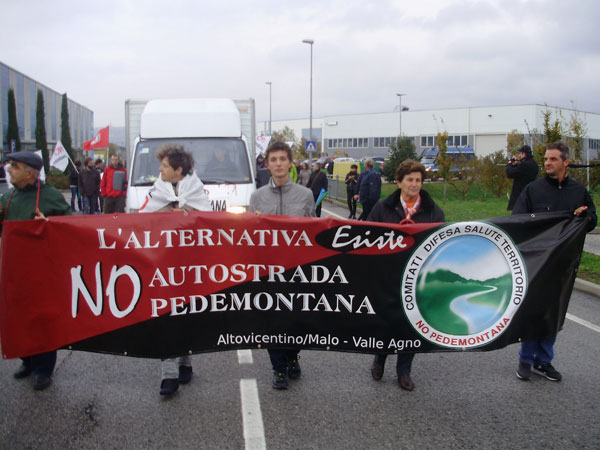 "Funerale al territorio" per la Pedemontana