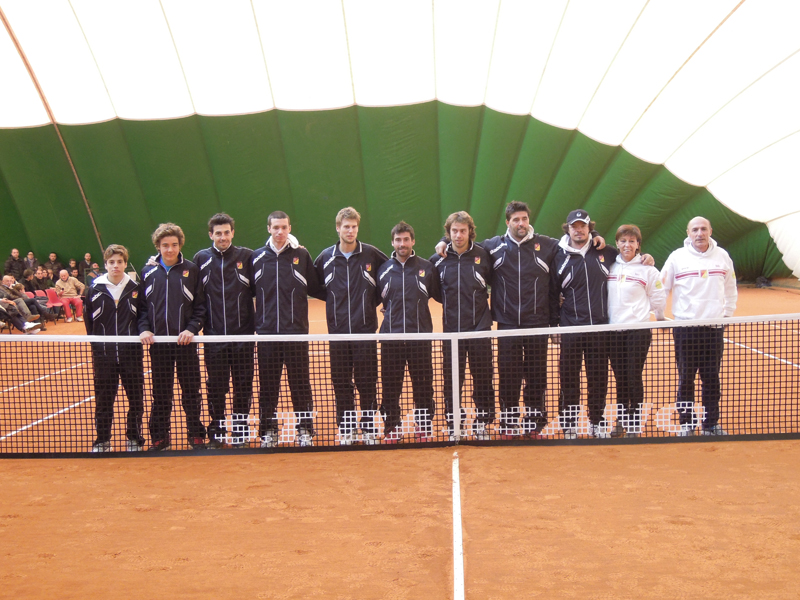 La squadra della Società tennis Bassano