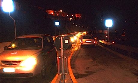 Aperto il “saliscendi” di via Santa Caterina