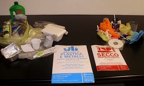 Plastica o secco? Questo è il dilemma