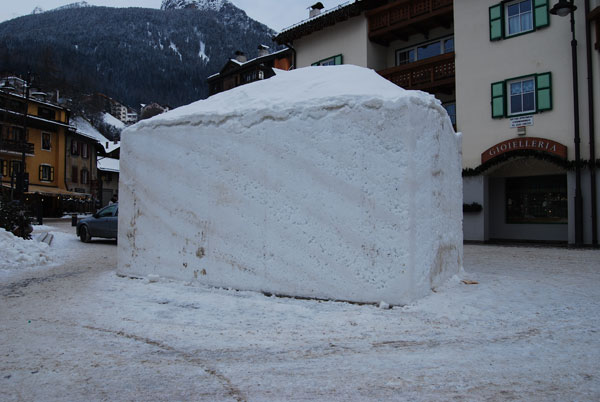 Lo scultore delle nevi