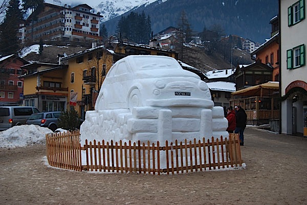 Lo scultore delle nevi