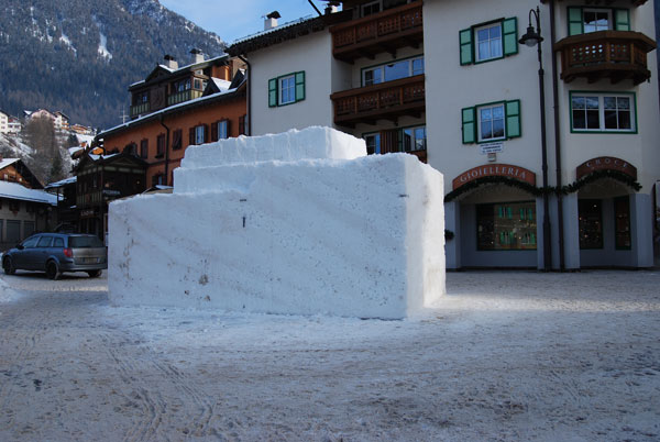 Lo scultore delle nevi