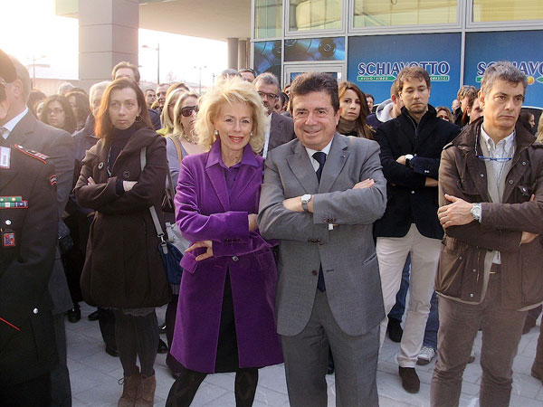 Sindaco Cimatti e signora
