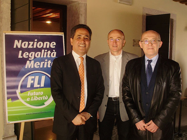 Bassano, la prima volta di Futuro e Libertà
