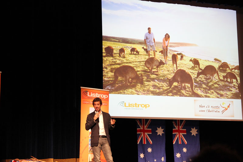 L'Australia dietro l'angolo