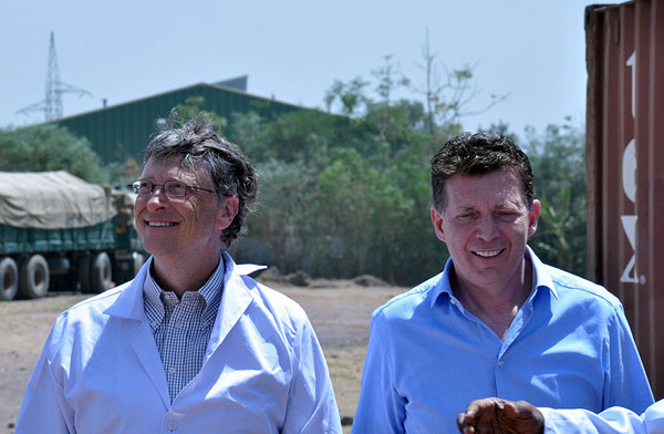 Bill Gates e Remo Pedon in Etiopia: incontro nel nome della cooperazione
