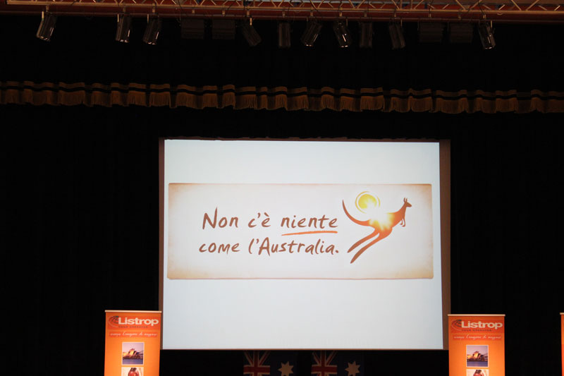 L'Australia dietro l'angolo