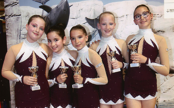 Brillano le atlete della Junior 2000 ai campionati nazionali di ritmica