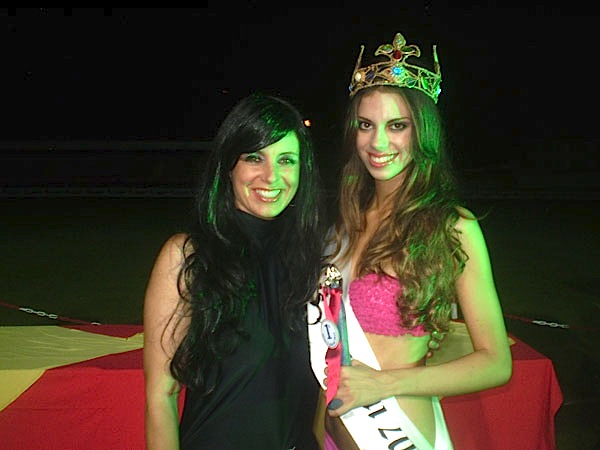 "Miss 3 Giorni" Claudia Pinton con l'organizzatrice Franca Lovisetto