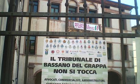SOPPRESSO IL TRIBUNALE DI BASSANO