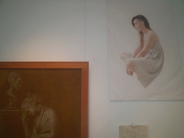 Sara Magni (I): Il tempo sospeso (Figura dolente..., Antonio Canova)
