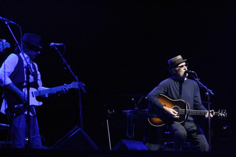 Francesco De Gregori sulla scacchiera di Marostica